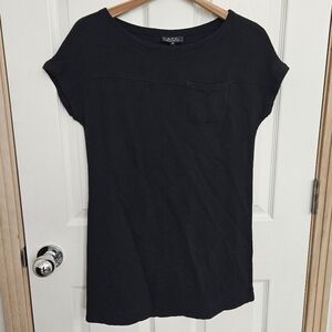 A.P.C Casual Black Mini Tee Dress Size XS
